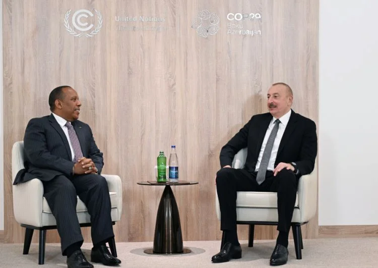 Prezident Demokratik Respublikanın Baş nazirini qəbul etdi FOTO