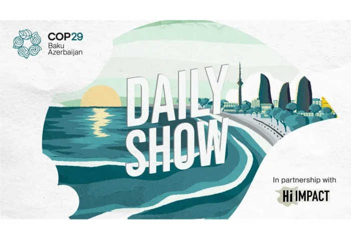 COP29 “Daily Show” televiziya proqramına start verir