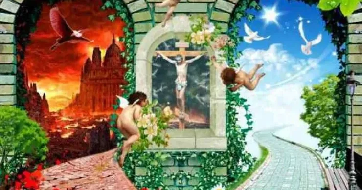 Cənnətə və ya cəhənnəmə necə girmək TAPMACASI Həll etməyə çalışın