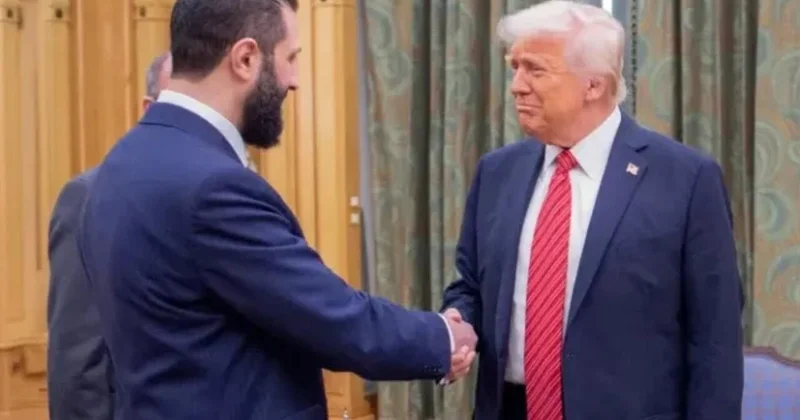 79 il sonra ilk Şaraa Trampla görüşdü