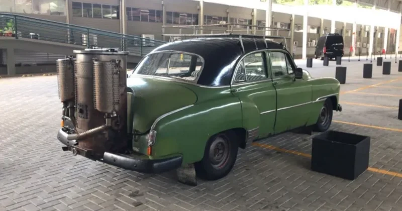 Braziliyada odunla işləyən avtomobil tapıldı VİDEO