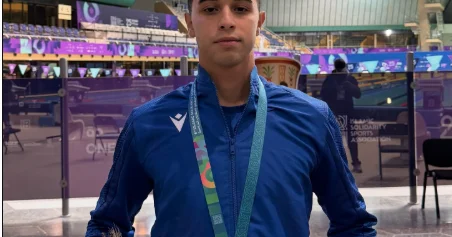 Üzgüçümüz Ramil Vəlizadə İslam Oyunlarında “gümüş” əldə edib