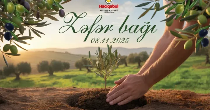 Hacıqabul Quşçuluq Şirkətinin ərazisində Zəfər Bağı salınıb