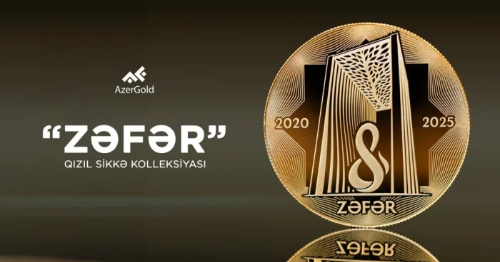 AzerGold “Zəfər” yeni qızıl sikkə kolleksiyasını təqdim edib