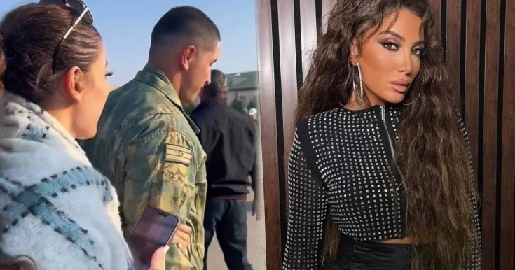 Qardaşını əsgərliyə yola saldı Video