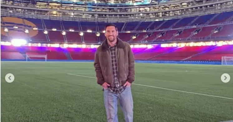 Messi Barselonaya qayıtdı FOTO