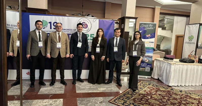 Azərbaycanlı mütəxəssislər Orta Şərq Orqan Transplantasiyası Cəmiyyətinin 19 cu konqresində iştirak ediblər