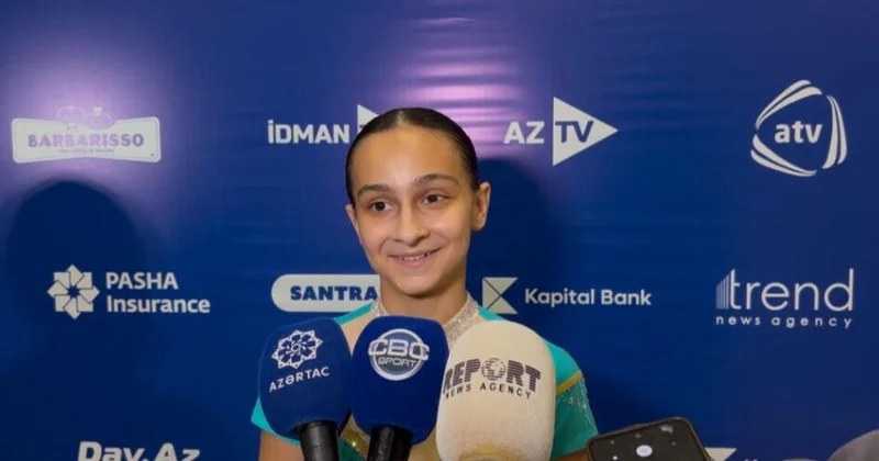 "Наша цель завоевать золотую медаль на чемпионате Европы" азербайджанская гимнастка