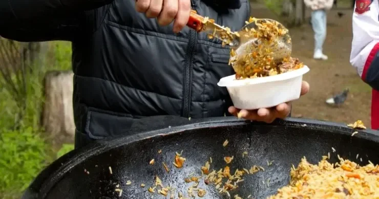 Plov bişirən 5 nəfər yaralandı