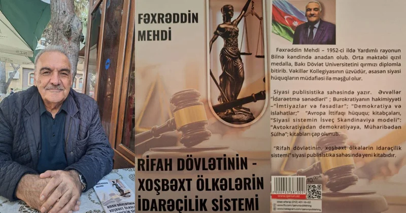 Tanınmış vəkilin yeni kitabı çap olunub