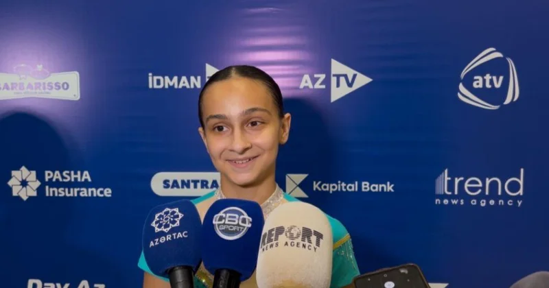 Azərbaycan gimnastı: Hədəfimiz Avropa çempionatında qızıl medal qazanmaqdır