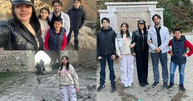 Xuraman ailəsi ilə Şuşada Video