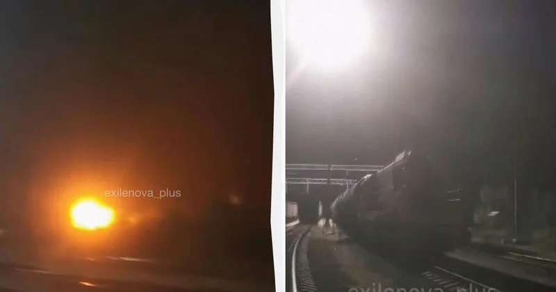 Rostov vilayətində neft bazasına dron hücumu olub VİDEO