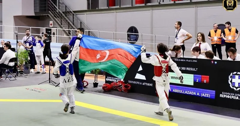 Taekvondoçularımız Afinanın silkələdilər