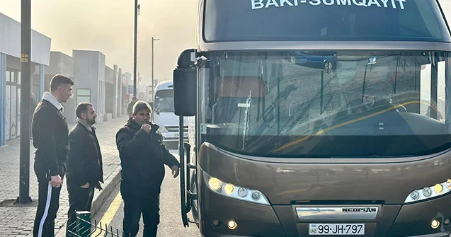 Sumqayıtdan Bakıya yeni marşrut AÇILDI