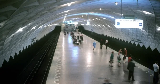 Xarkov metrosu 3 gündür ki işləmir