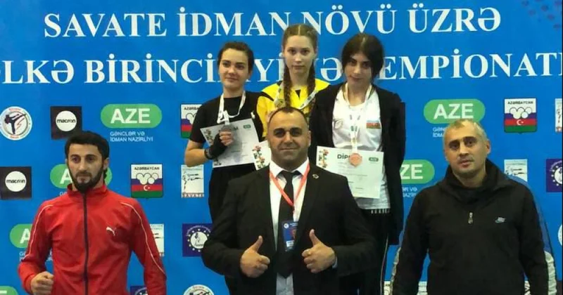 Gədəbəy savatçıları ölkə çempionatında 4 medal qazanıblar