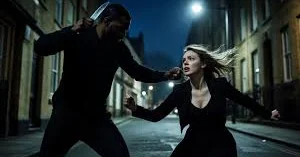 Birminhemdə qaradərili kişi ağdərili qadına bıçaqla hücum edib