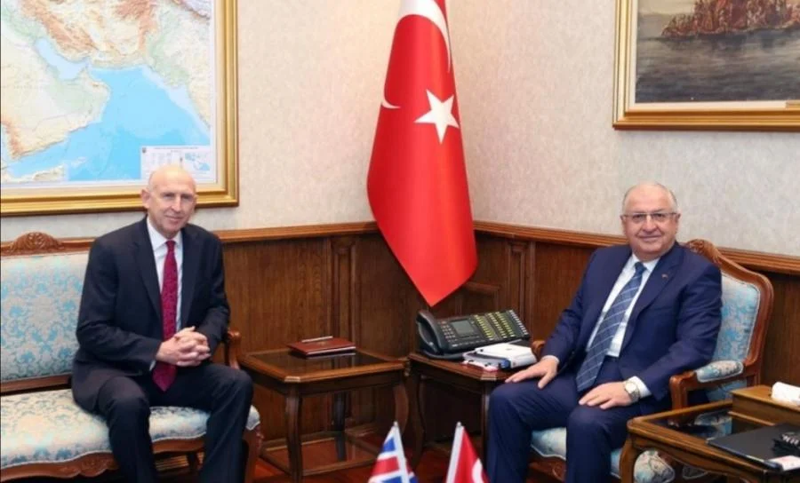 525ci qəzet Yaşar Gülər britaniyalı həmkarı ilə Suriyadakı son durumu müzakirə edib