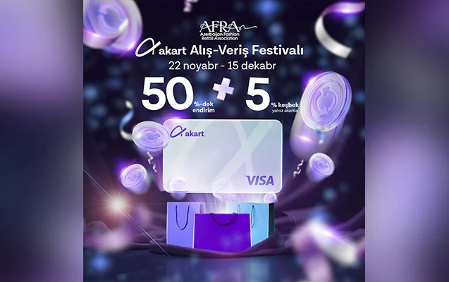 “akart” alışveriş festivalı davam edir