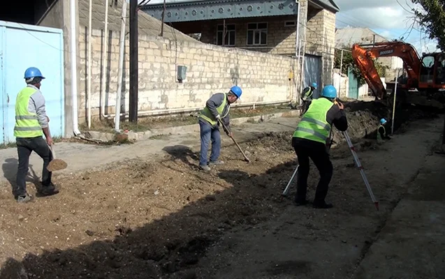 Şirvanın su və kanalizasiya şəbəkəsi yenidən qurulur Video