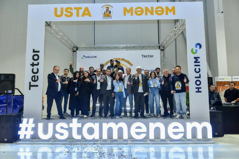 Holcim tərəfindən təşkil olunan Usta Mənəm! müsabiqəsinin Qrand Finalı baş tutdu FOTO (R)