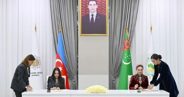 Heydər Əliyev Fondu Türkmənistanda anlaşma memorandumu imzalayıb