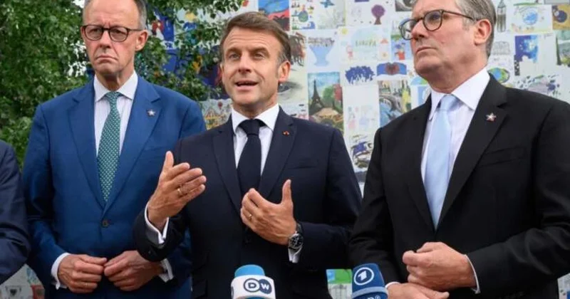 Макрон, Стармер и Мерц обсудили с Трампом ситуацию в Украине