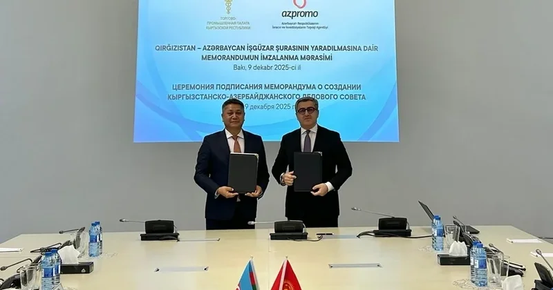 Qırğızıstan Azərbaycan İşgüzar Şurasının yaradılmasına dair sənəd imzalanıb