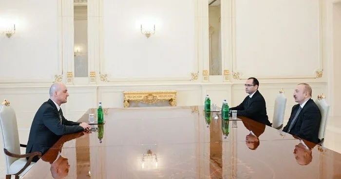 Prezident Ksaba Leykonu qəbul etdi