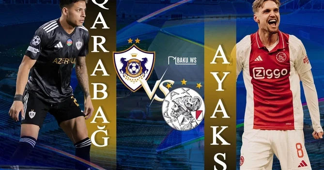 Qarabağ və Ayaks komandaları arasında matç başladı