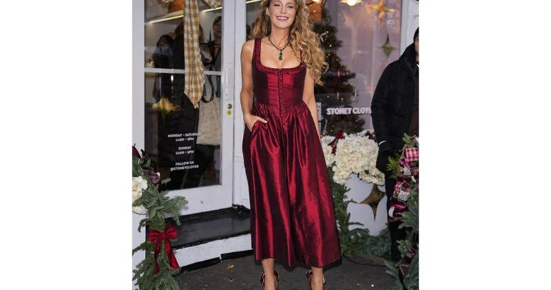 Блейк Лайвли впервые за долгое время вышла в свет