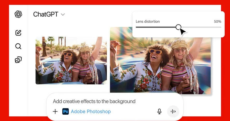 В ChatGPT заработал Photoshop и другие инструменты Adobe