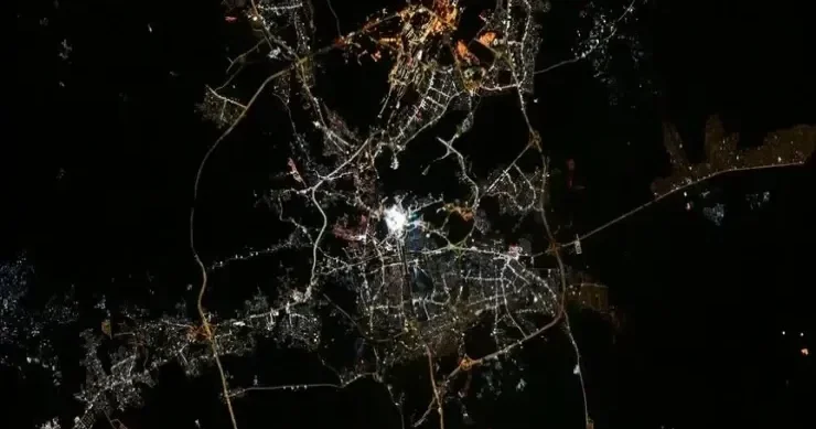Məkkənin kosmosdan çəkilən nadir fotosu