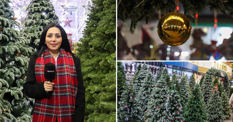 Ёлка в цифрах: сколько потратят бакинцы на новогодние украшения? ВИДЕОРЕПОРТАЖ