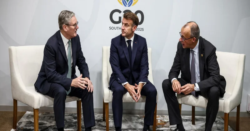 Лидеры евротройки обсудили с Трампом ситуацию в Украине