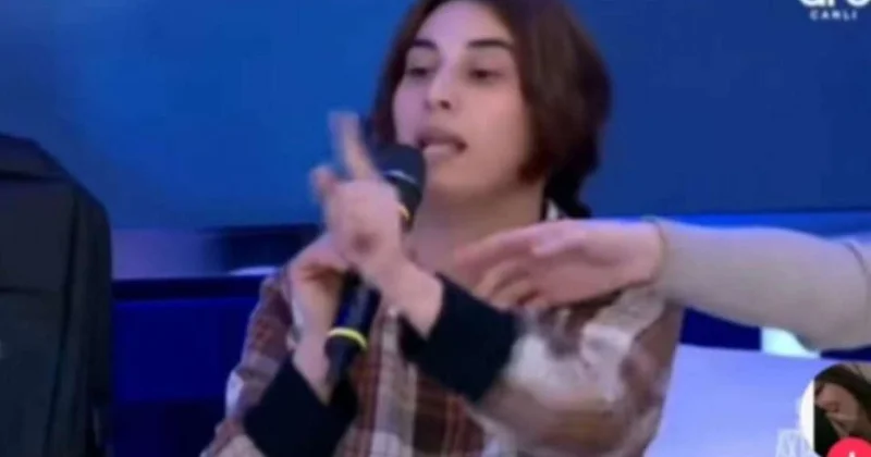 Əri verilişə gəldi, sevincindən onu yerə SƏRDİ VİDEO