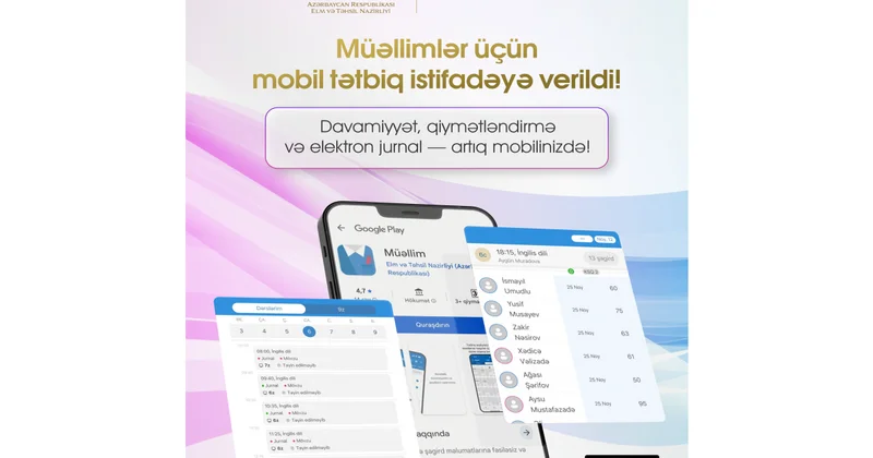 Müəllimlərin nəzərinə! Yeni proqram yaradıldı