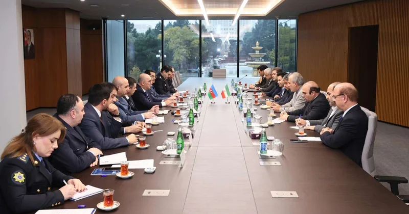 Ərdəbil vilayəti valisinin rəhbərlik etdiyi nümayəndə heyəti ilə görüş keçirilib