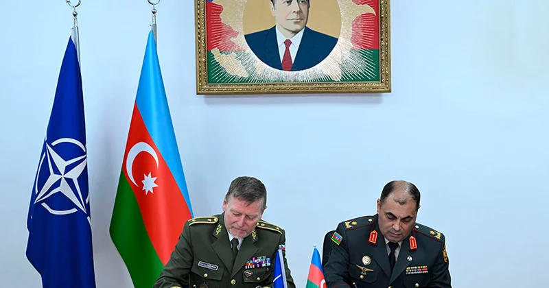 В рамках партнерства между минобороны Азербайджана и НАТО подписан протокол
