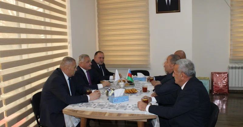 YAP Tərtər rayon təşkilatında bir qrup partiya veteranının yubileylərinə həsr olunmuş görüş təşkil edilib