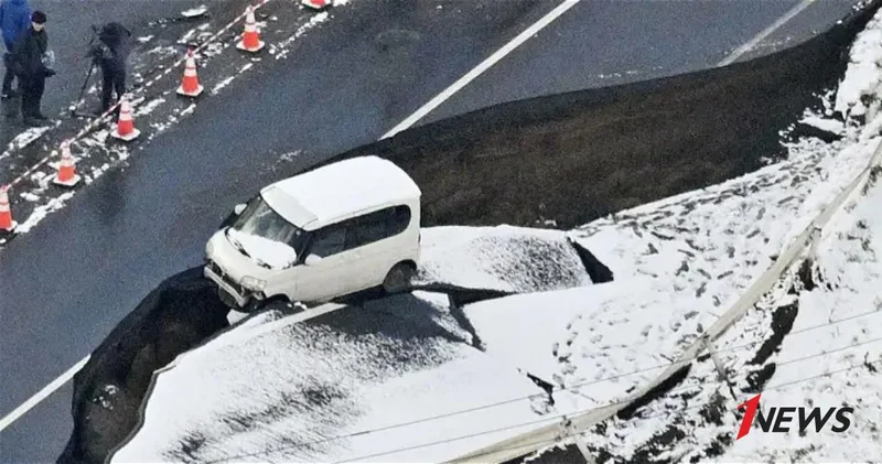 Землетрясение в Японии вызвало сдвиг земной коры до 9 см