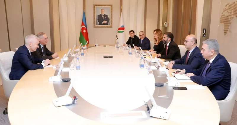 SOCAR ın prezidenti “Saipem S.p.A.” şirkətinin baş icraçı direktoru ilə görüşüb
