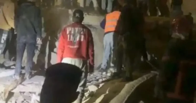 Mərakeşdə iki bina uçdu Ölənlər var