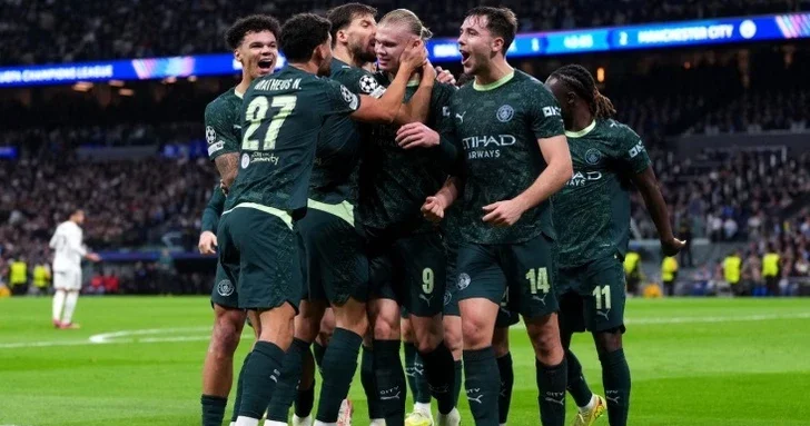 Лига чемпионов: Реал Мадрид уступил Манчестер Сити , Байер и Ньюкасл разошлись миром