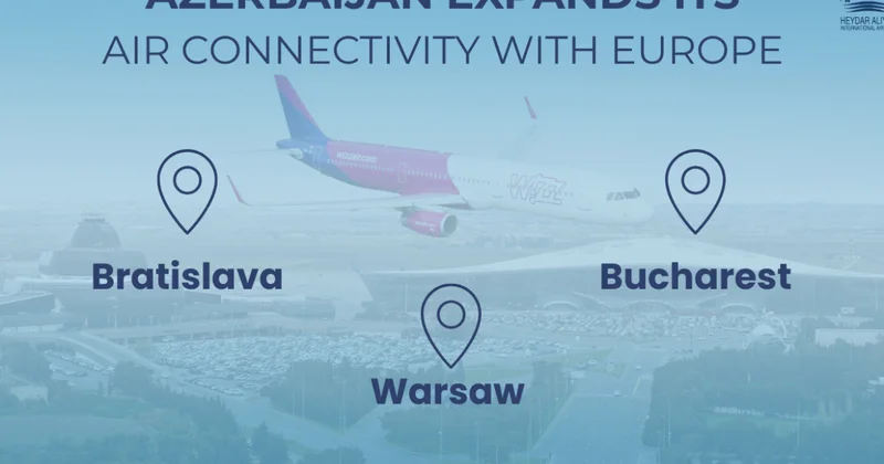 Азербайджан расширяет авиасообщение с Европой: запускаются прямые рейсы Баку Братислава