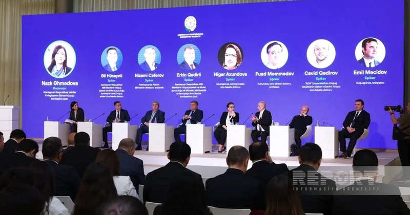 Bakıda mədəniyyət və hüquq məsələləri ilə bağlı panel müzakirə keçirilib FOTOLAR