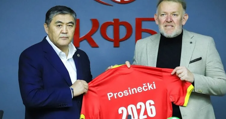 Azərbaycan millisinin keçmiş baş məşqçisi Robert Prosineçki Qırğızıstanda