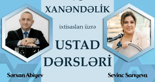 Mingəçevir və Yevlaxda dörd ixtisas üzrə ustad dərsləri təşkil olunacaq