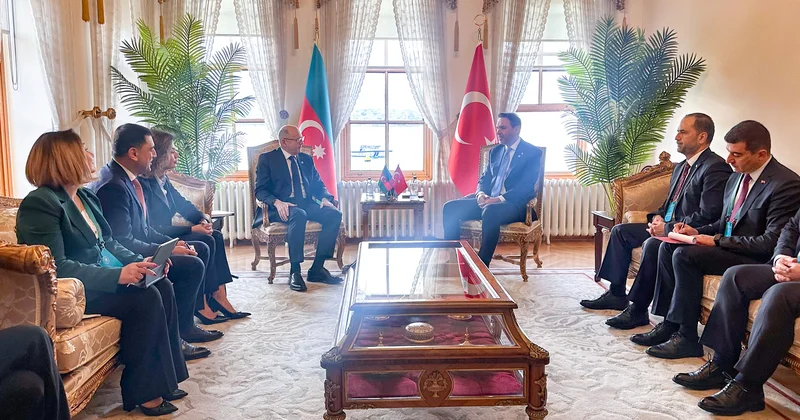 İstanbulda Azərbaycan Türkiyə energetika nazirlərinin görüşü olub